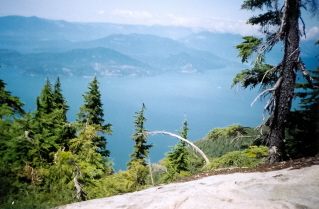 Another view of Howe Sound, Howe Sound Crest Trail 2003-08.